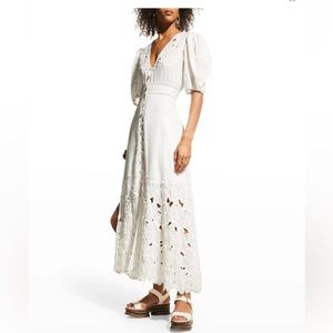 Veronica Beard Hope Puff Sleeve Dress Sz 4 NWT